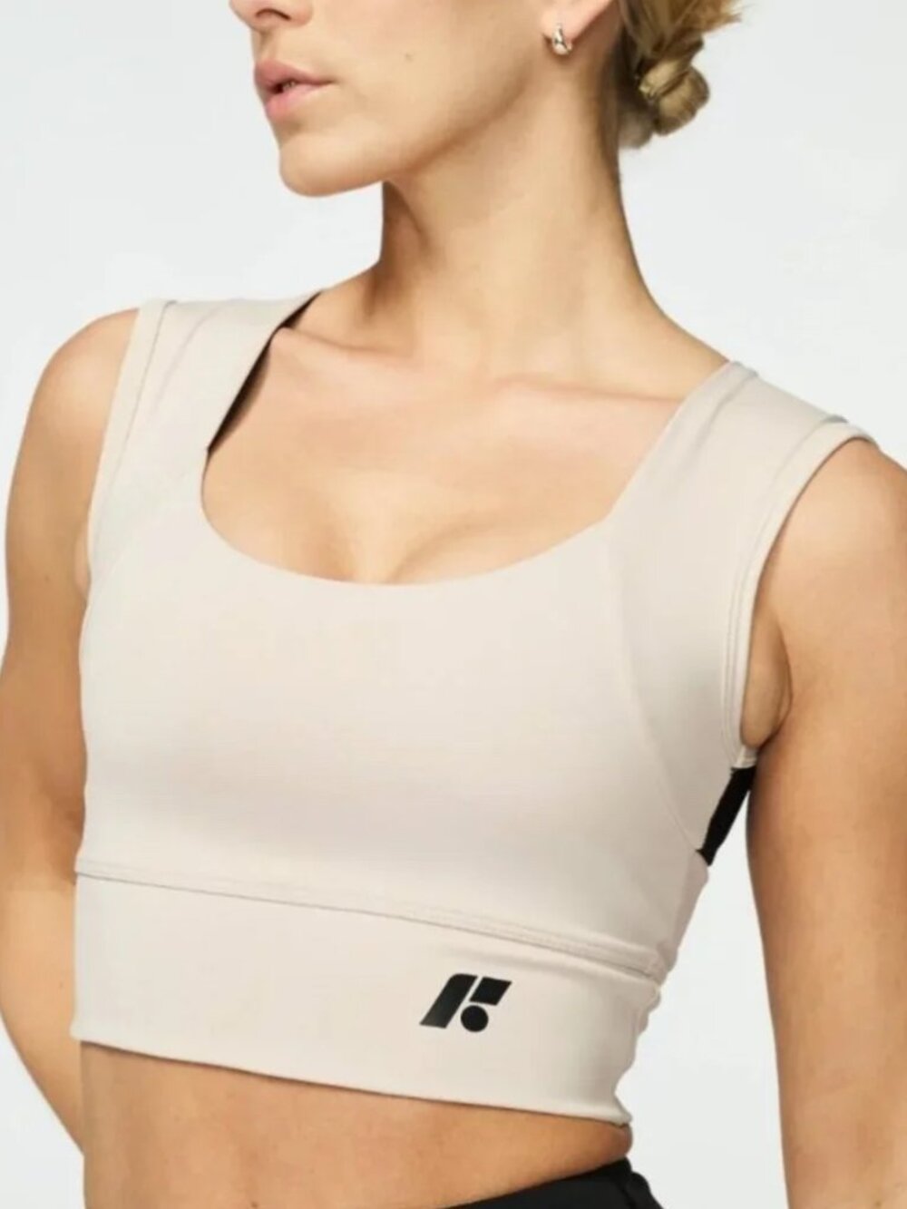 Forme NWT Power Bra Posture Correcting Sports Bra in Ecru Womens Size XXL